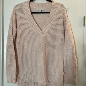 Oversized knit sweater